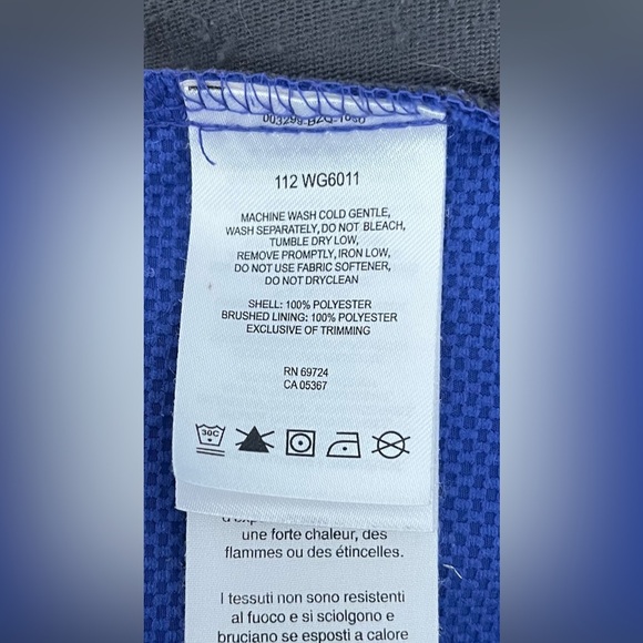 Columbia Sportswear Omni-Shield Blue Kids Jacket size 7/8 - Picture 9 of 11